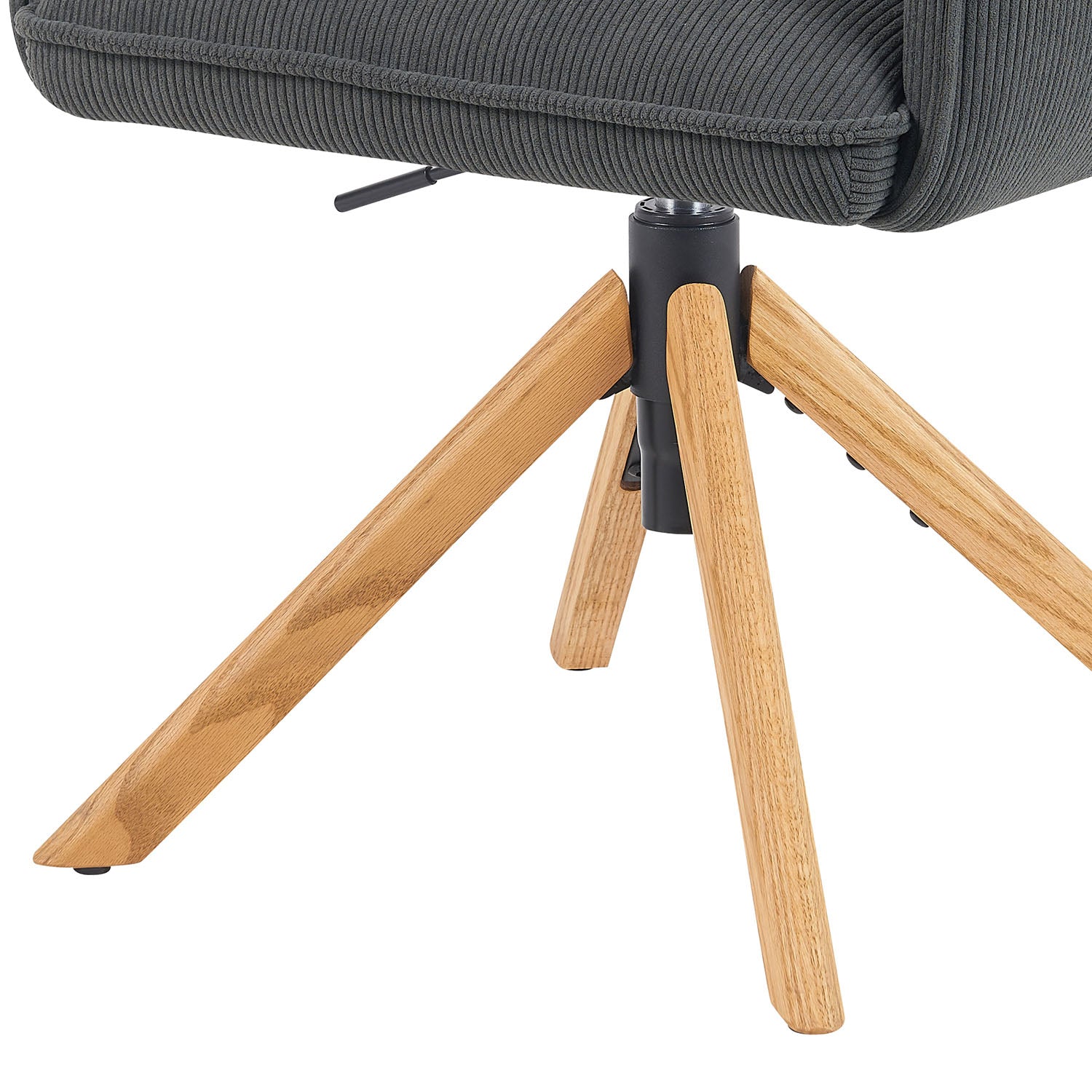 Mika-Paul 2er-Set - Armlehnenstuhl mit mini Cord Stoff