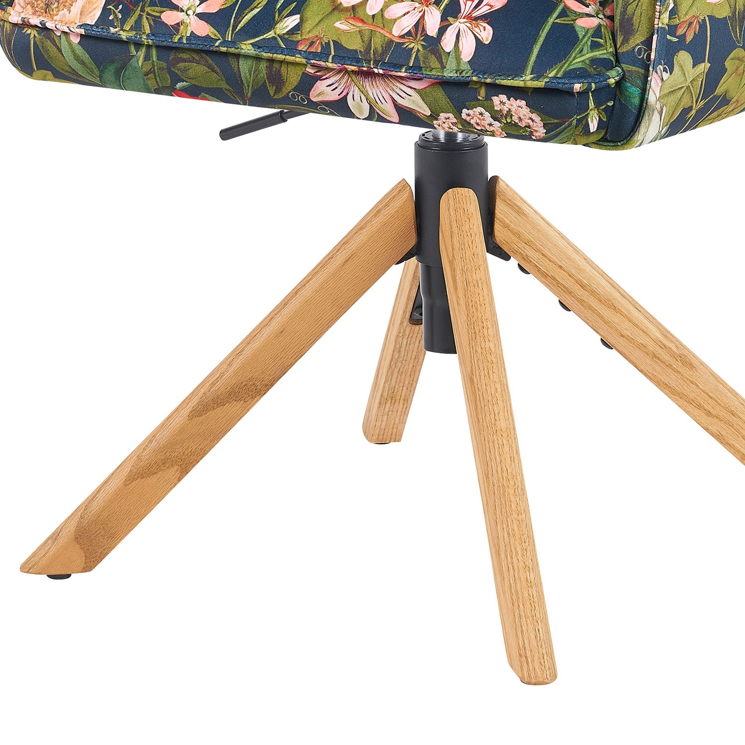 Mika-Paul 2er-Set - Armlehnenstuhl mit mini Cord Stoff