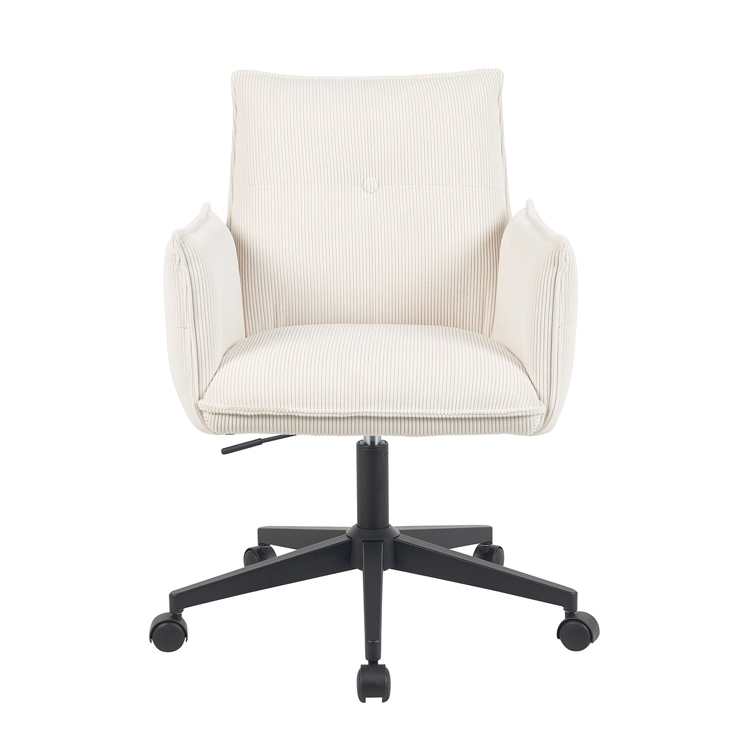 Mika-Malu 2er-Set - Bürostuhl mit Cord Stoff Bezug