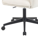 Mika-Malu 2er-Set - Bürostuhl mit Cord Stoff Bezug