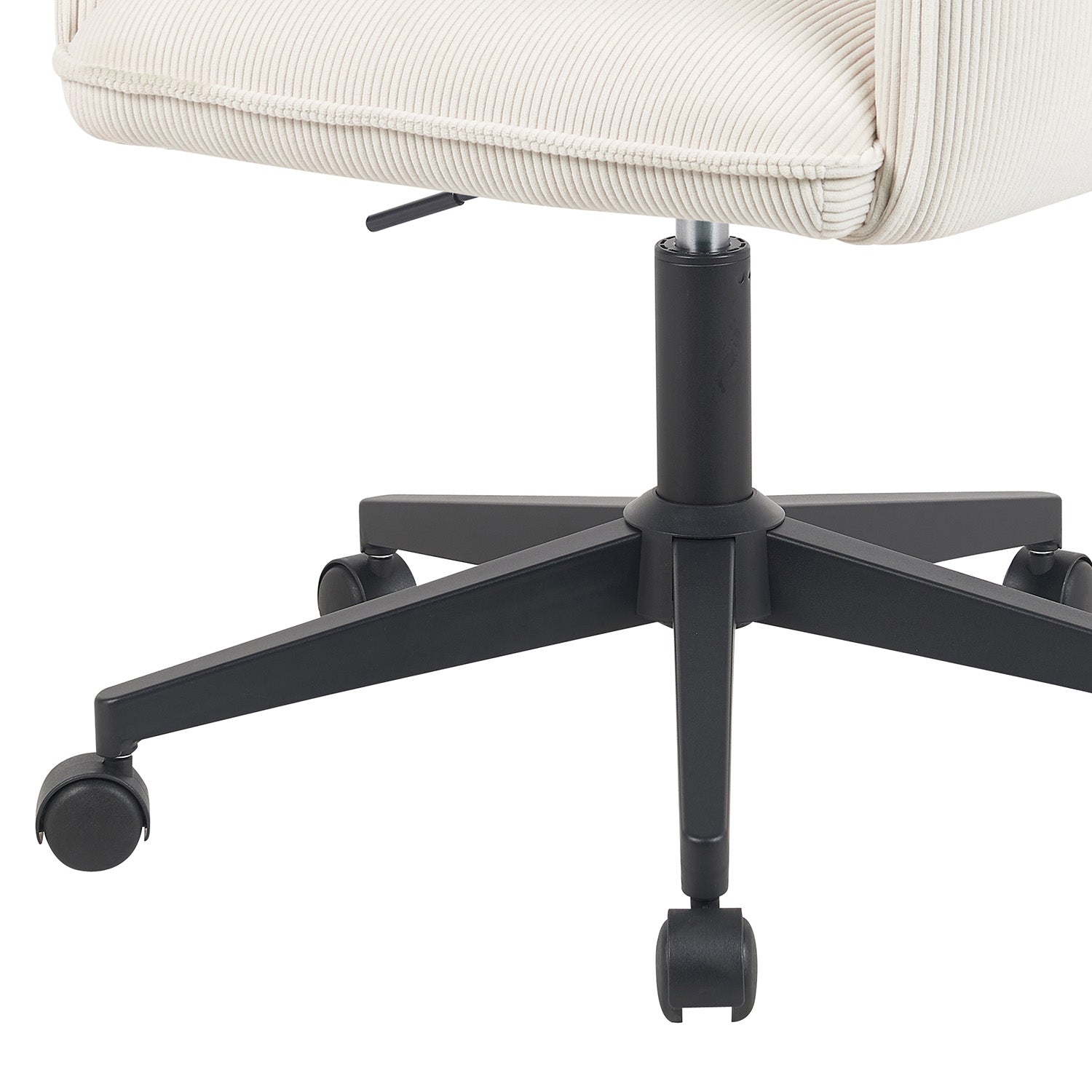 Mika-Malu 2er-Set - Bürostuhl mit Cord Stoff Bezug