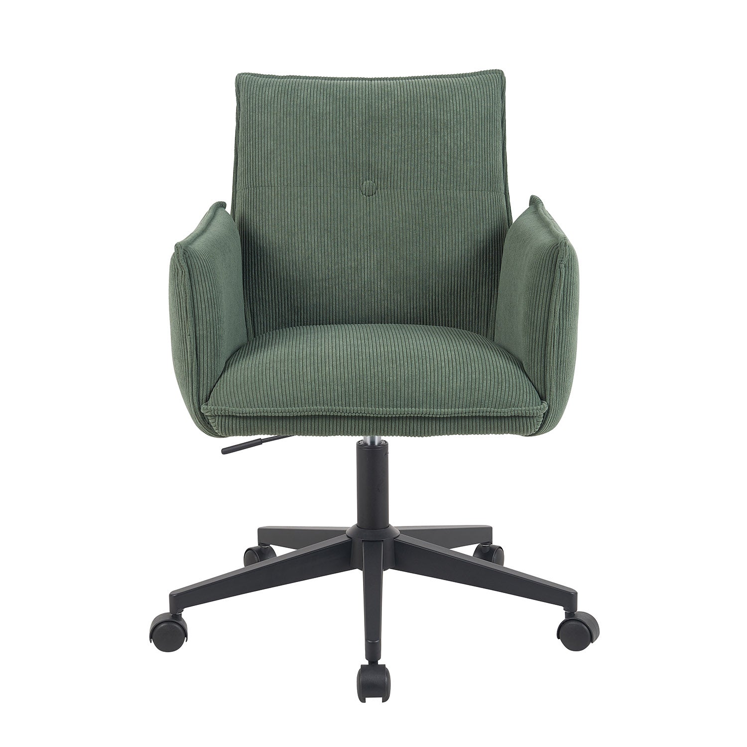 Mika-Malu 2er-Set - Bürostuhl mit Cord Stoff Bezug