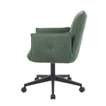 Mika-Malu 2er-Set - Bürostuhl mit Cord Stoff Bezug