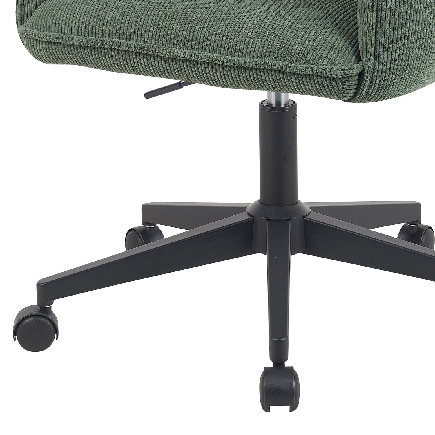 Mika-Malu 2er-Set - Bürostuhl mit Cord Stoff Bezug