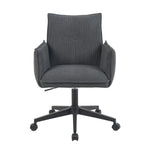 Mika-Malu 2er-Set - Bürostuhl mit Cord Stoff Bezug