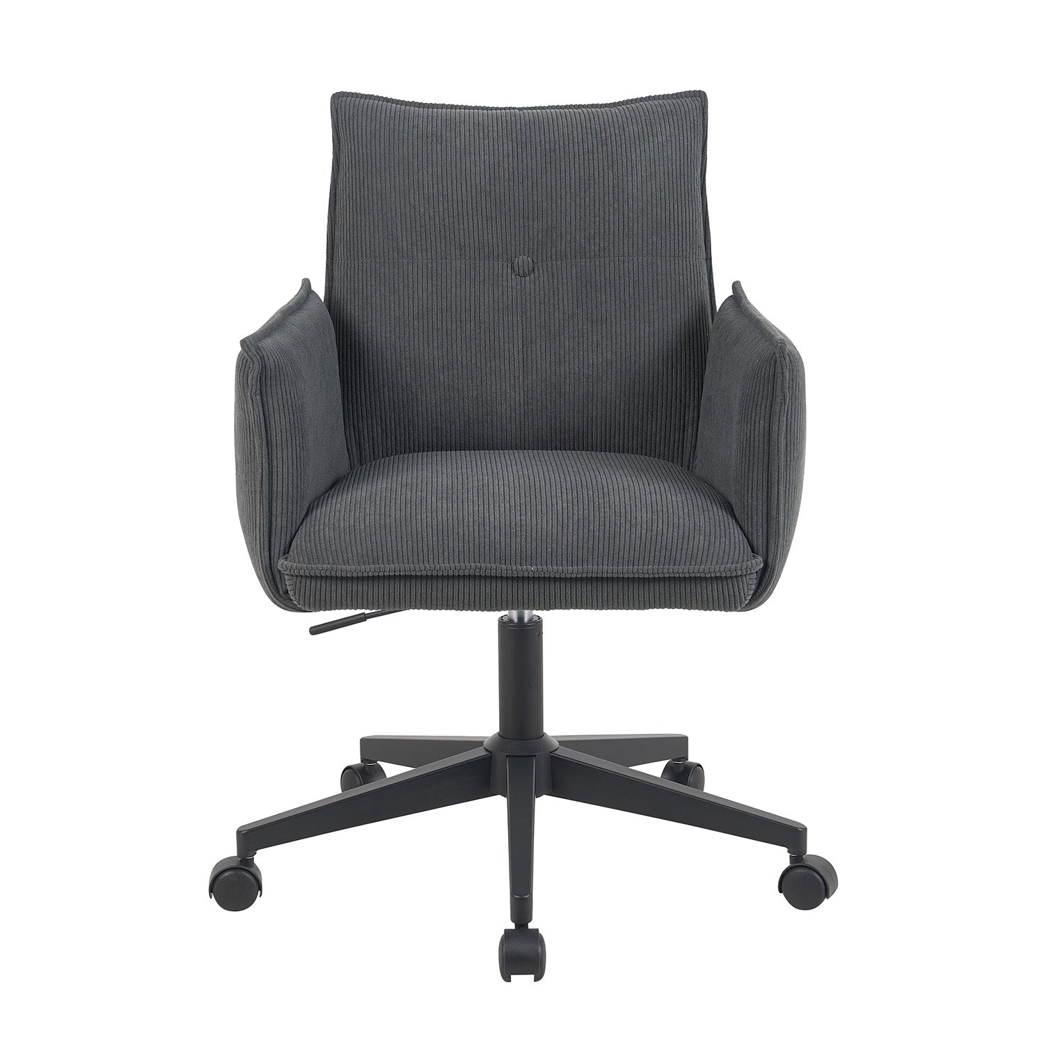 Mika-Malu 2er-Set - Bürostuhl mit Cord Stoff Bezug