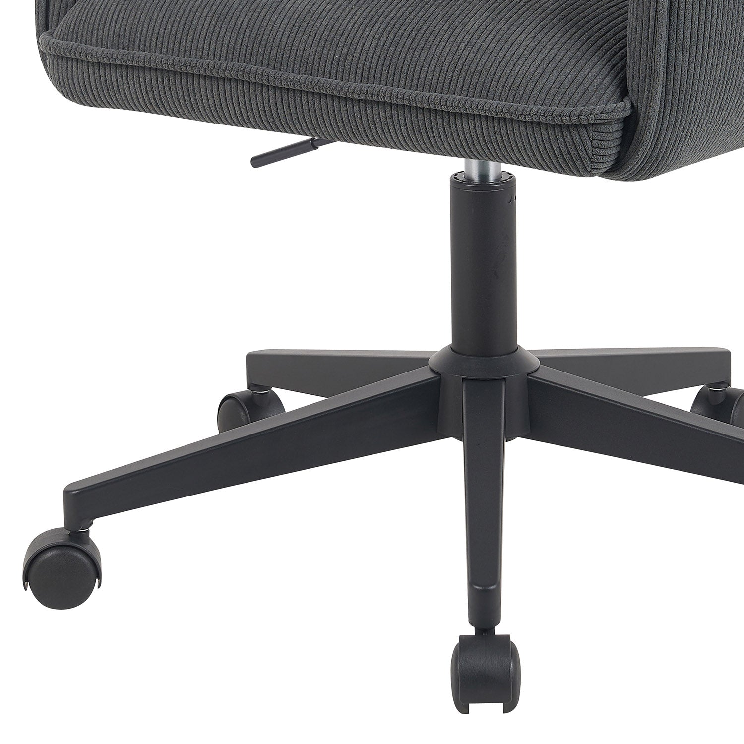 Mika-Malu 2er-Set - Bürostuhl mit Cord Stoff Bezug