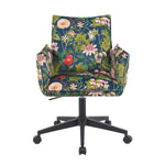 Mika-Malu 2er-Set - Bürostuhl mit Cord Stoff Bezug