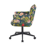 Mika-Malu 2er-Set - Bürostuhl mit Cord Stoff Bezug