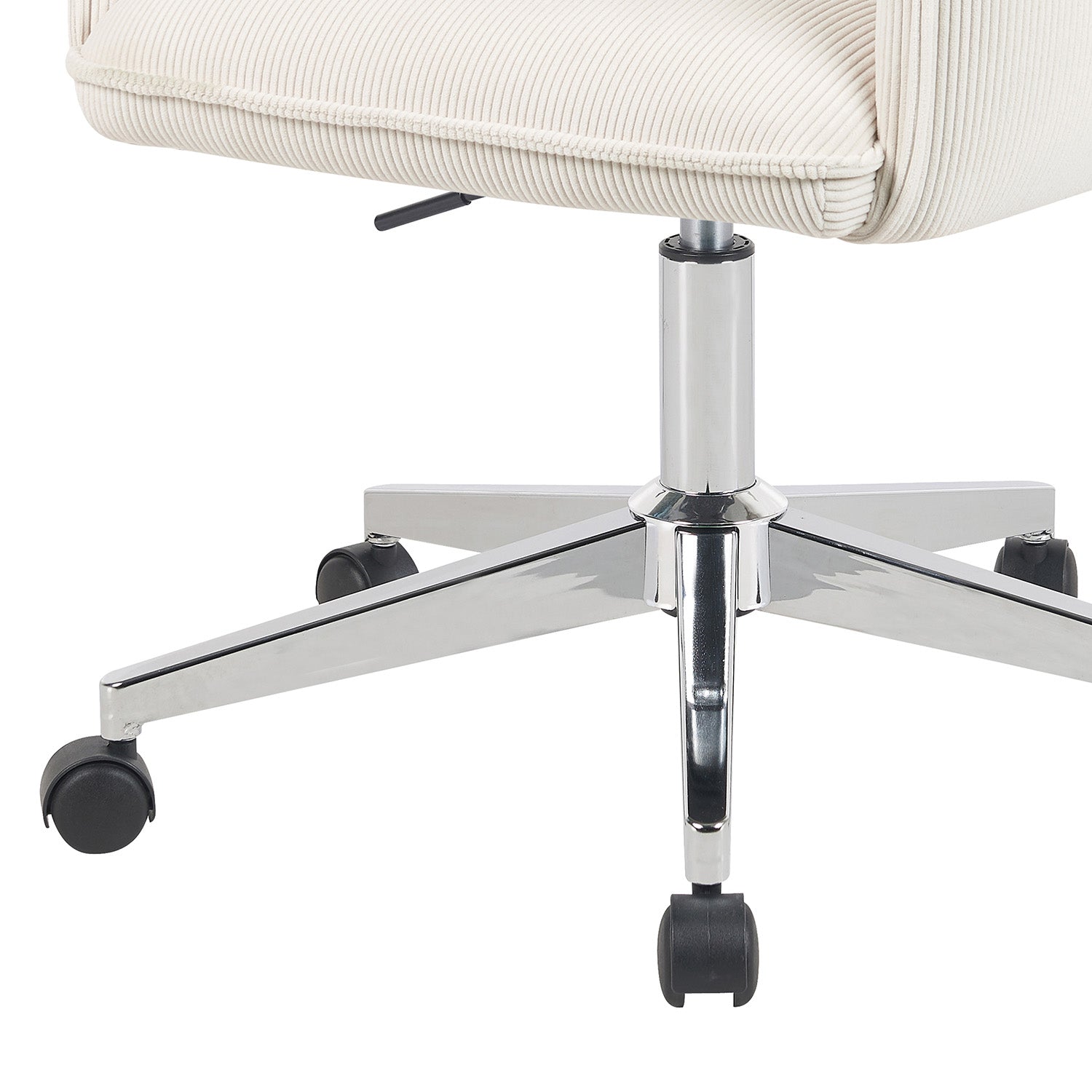 Mika-Malu 2er-Set - Bürostuhl mit Cord Stoff Bezug