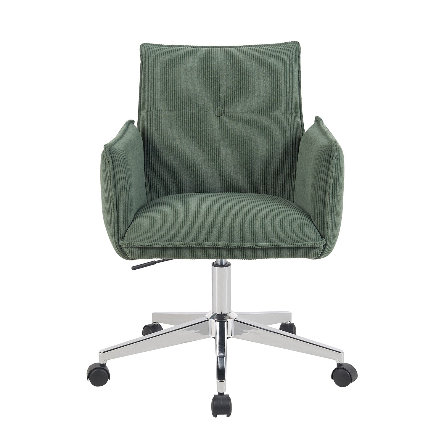 Mika-Malu 2er-Set - Bürostuhl mit Cord Stoff Bezug