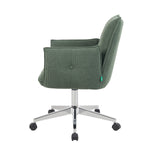 Mika-Malu 2er-Set - Bürostuhl mit Cord Stoff Bezug