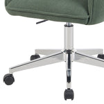 Mika-Malu 2er-Set - Bürostuhl mit Cord Stoff Bezug