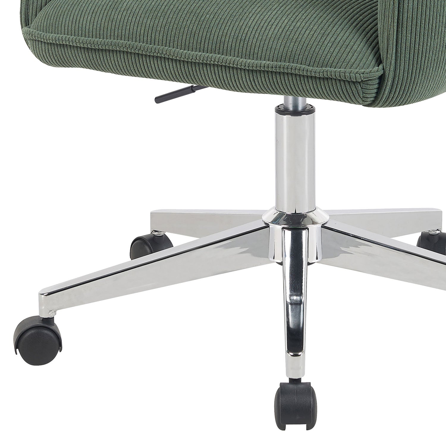 Mika-Malu 2er-Set - Bürostuhl mit Cord Stoff Bezug