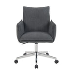 Mika-Malu 2er-Set - Bürostuhl mit Cord Stoff Bezug