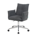 Mika-Malu 2er-Set - Bürostuhl mit Cord Stoff Bezug