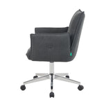 Mika-Malu 2er-Set - Bürostuhl mit Cord Stoff Bezug