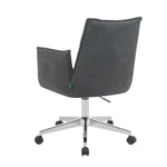 Mika-Malu 2er-Set - Bürostuhl mit Cord Stoff Bezug