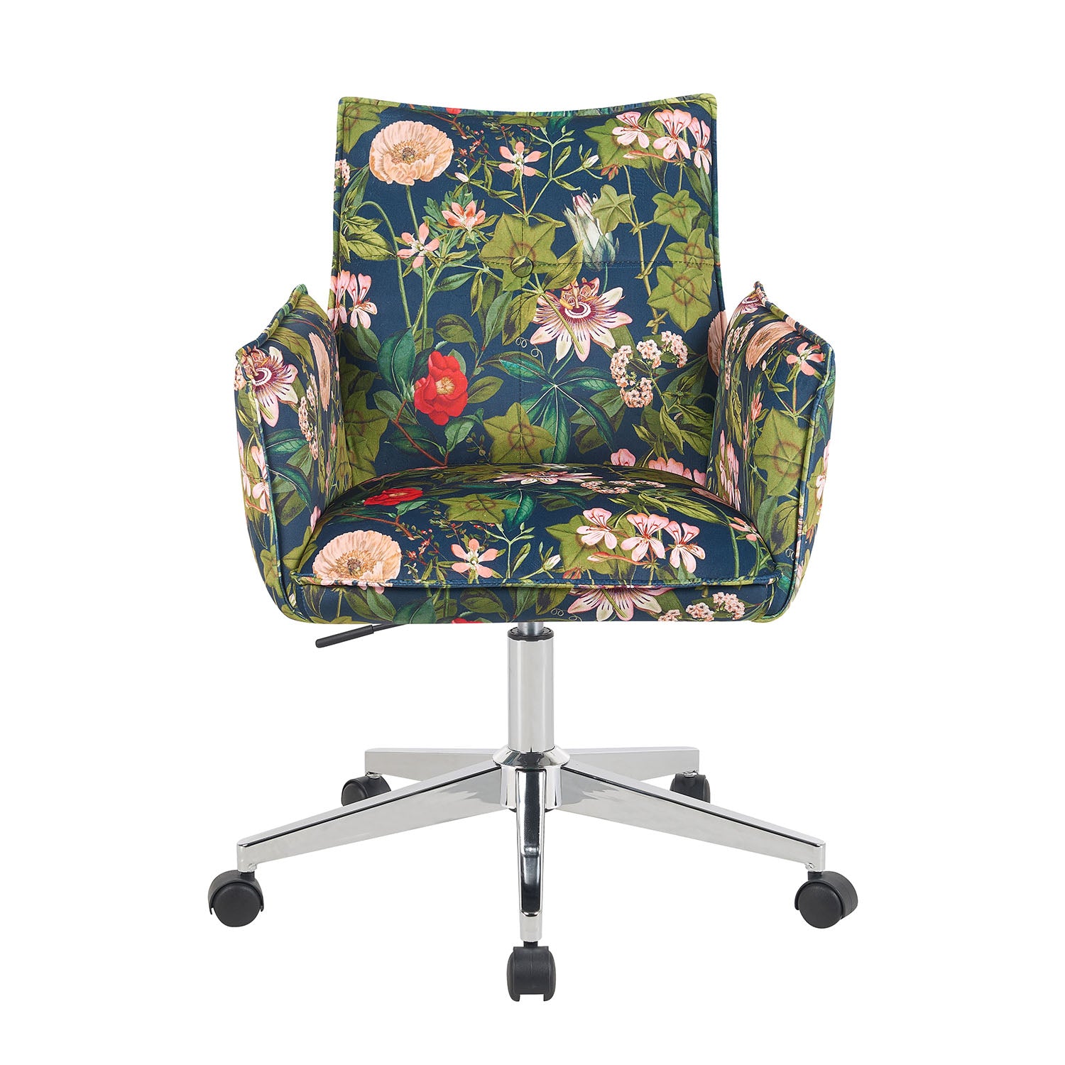 Mika-Malu 2er-Set - Bürostuhl mit Cord Stoff Bezug