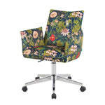 Mika-Malu 2er-Set - Bürostuhl mit Cord Stoff Bezug