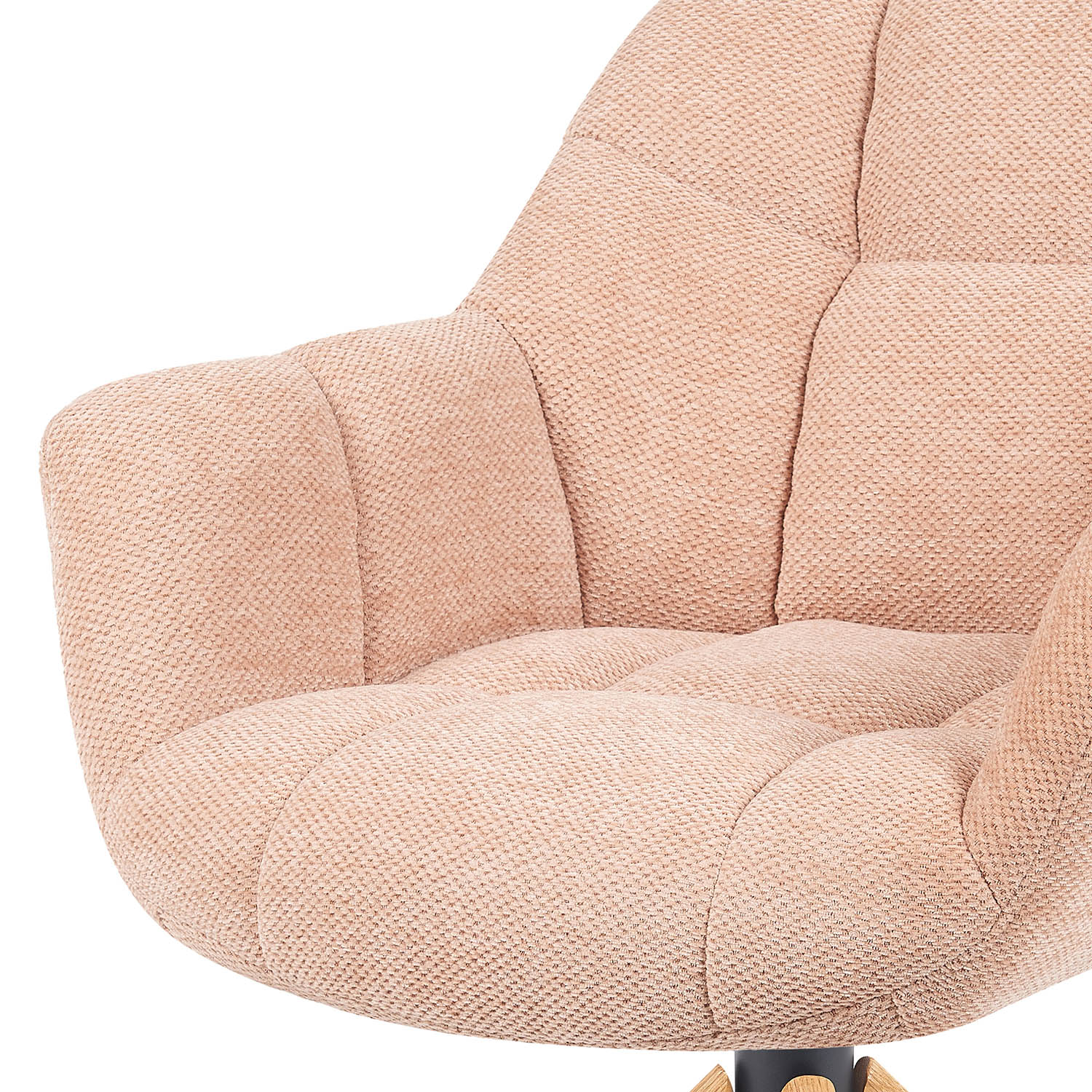 Mika-Nea 2er-Set - Moderner Schalenstuhl mit Holzgestell