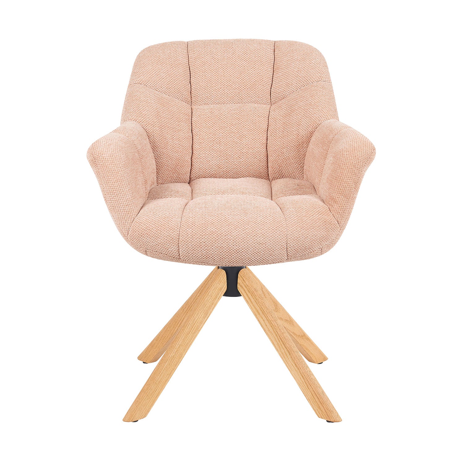 Mika-Nea 2er-Set - Moderner Schalenstuhl mit Holzgestell