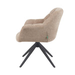 Mika-Mila 2er-Set - Runder Schalenstuhl