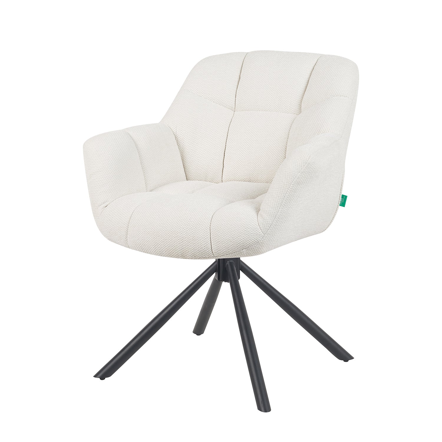 Mika-Luka 2er-Set - Schalenstuhl 360° drehbar