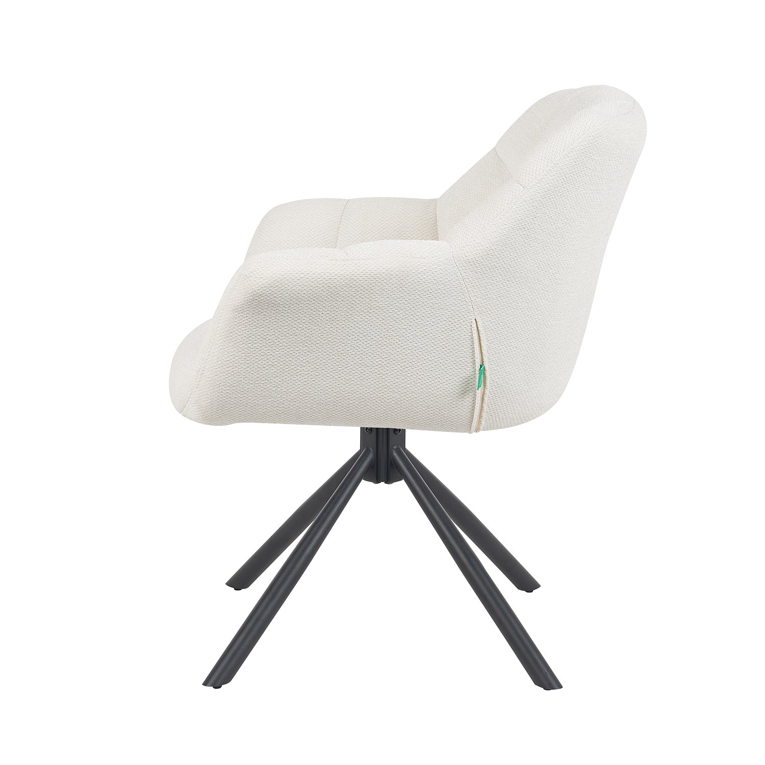 Mika-Luka 2er-Set - Schalenstuhl 360° drehbar