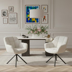 Mika-Luka 2er-Set - Schalenstuhl 360° drehbar