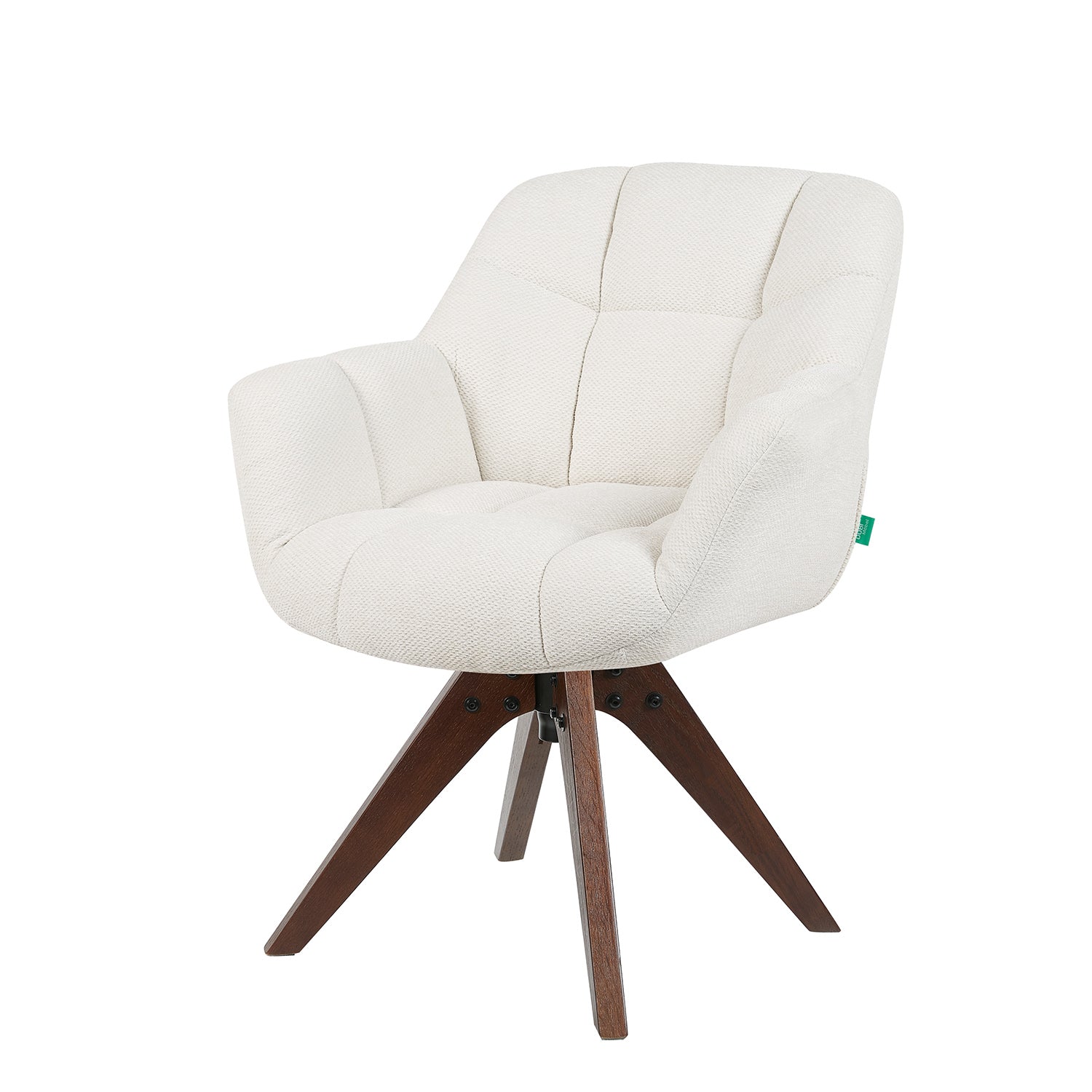 Esszimmerstuhl Mika-Nele 2er-Set |360° drehbar | Eiche geölt Natur