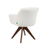 Esszimmerstuhl Mika-Nele 2er-Set |360° drehbar | Eiche geölt Natur