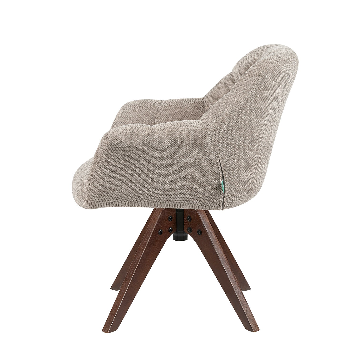 Esszimmerstuhl Mika-Nele 2er-Set |360° drehbar | Eiche geölt Natur