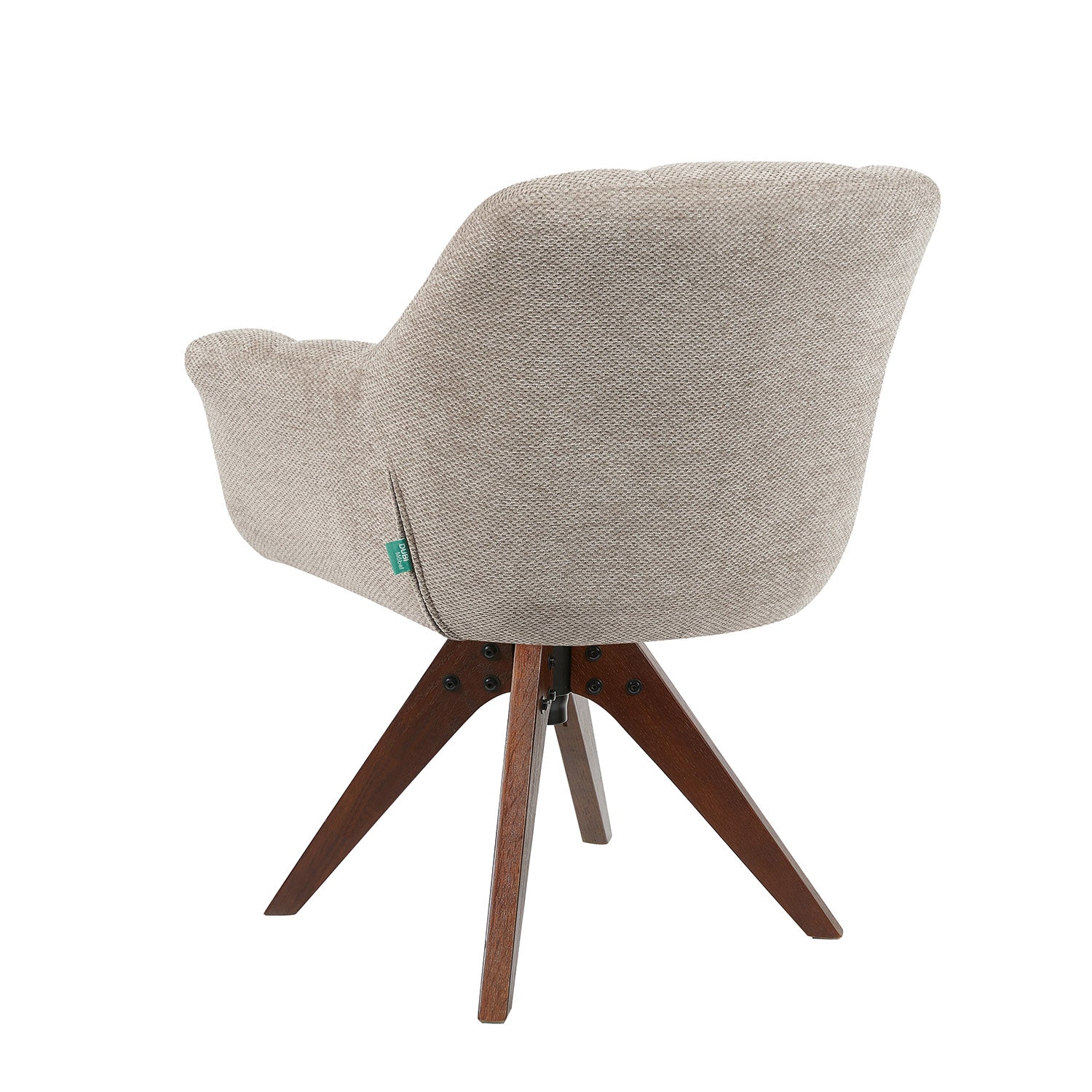 Esszimmerstuhl Mika-Nele 2er-Set |360° drehbar | Eiche geölt Natur