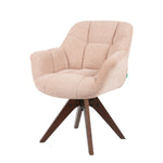 Esszimmerstuhl Mika-Nele 2er-Set |360° drehbar | Eiche geölt Natur