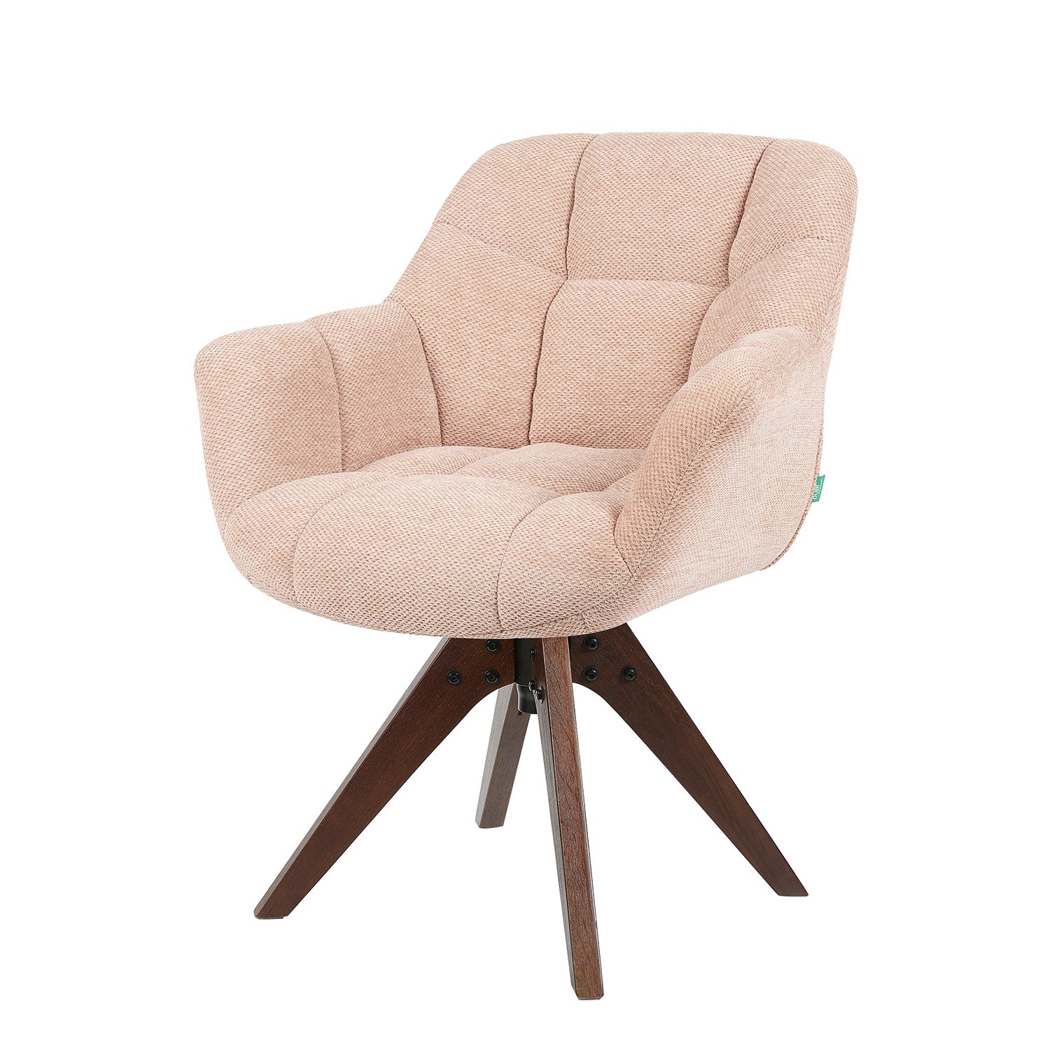 Esszimmerstuhl Mika-Nele 2er-Set |360° drehbar | Eiche geölt Natur