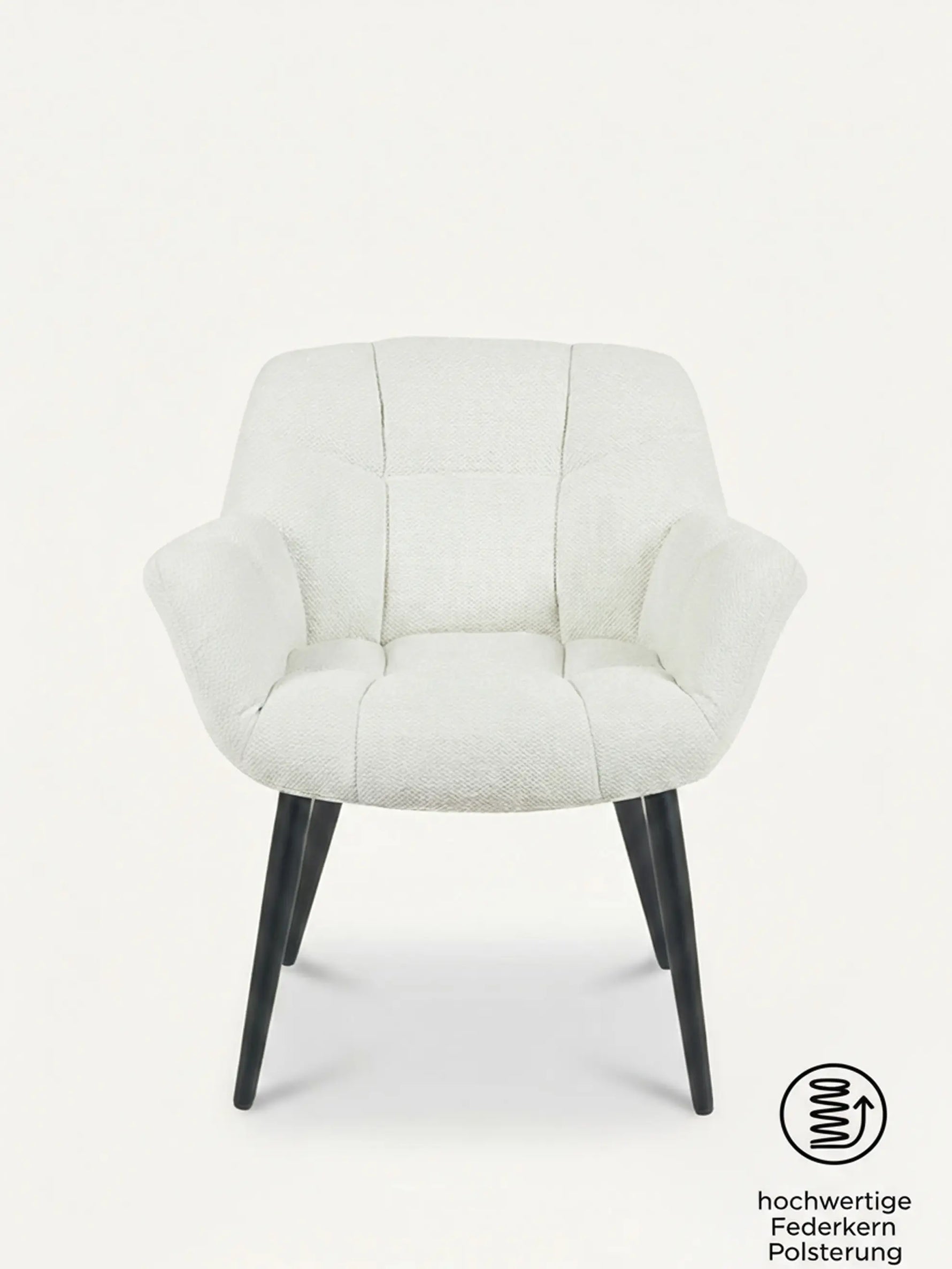 Mika-Mila 2er-Set - Runder Schalenstuhl