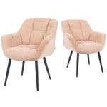 Mika-Mila 2er-Set - Runder Schalenstuhl