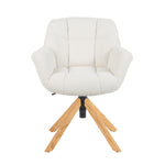 Mika-Nea 2er-Set - Moderner Schalenstuhl mit Holzgestell