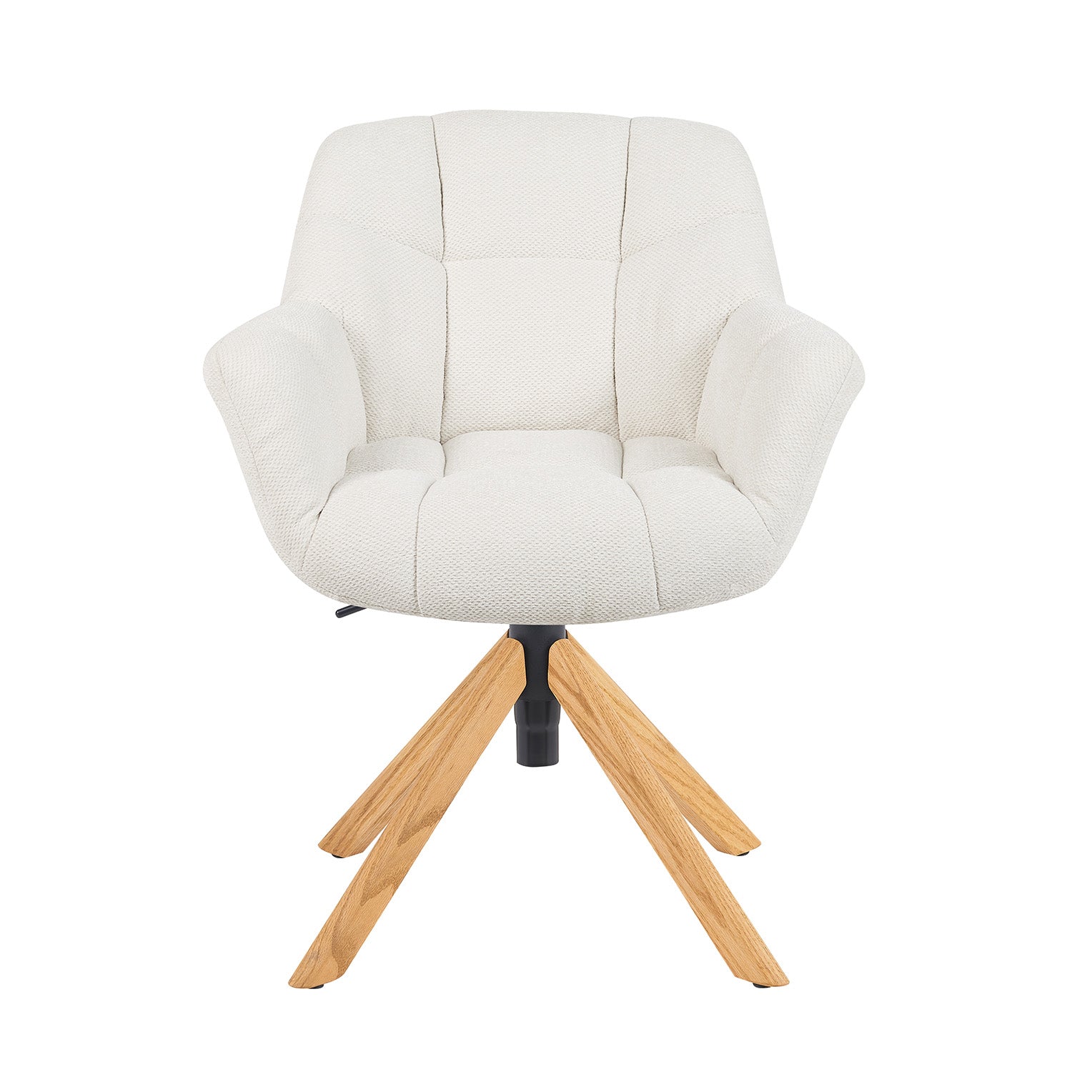 Mika-Nea 2er-Set - Moderner Schalenstuhl mit Holzgestell