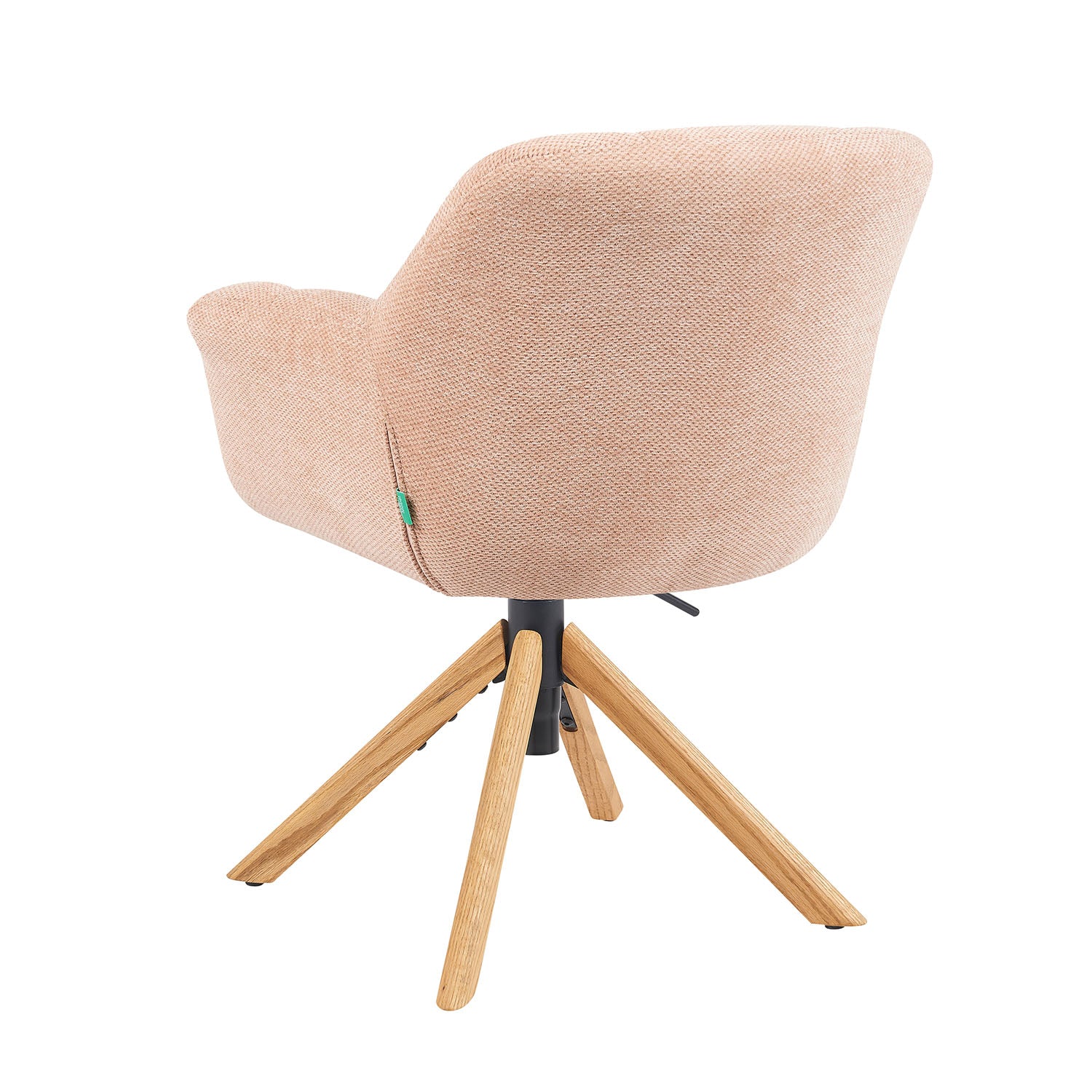 Mika-Nea 2er-Set - Moderner Schalenstuhl mit Holzgestell