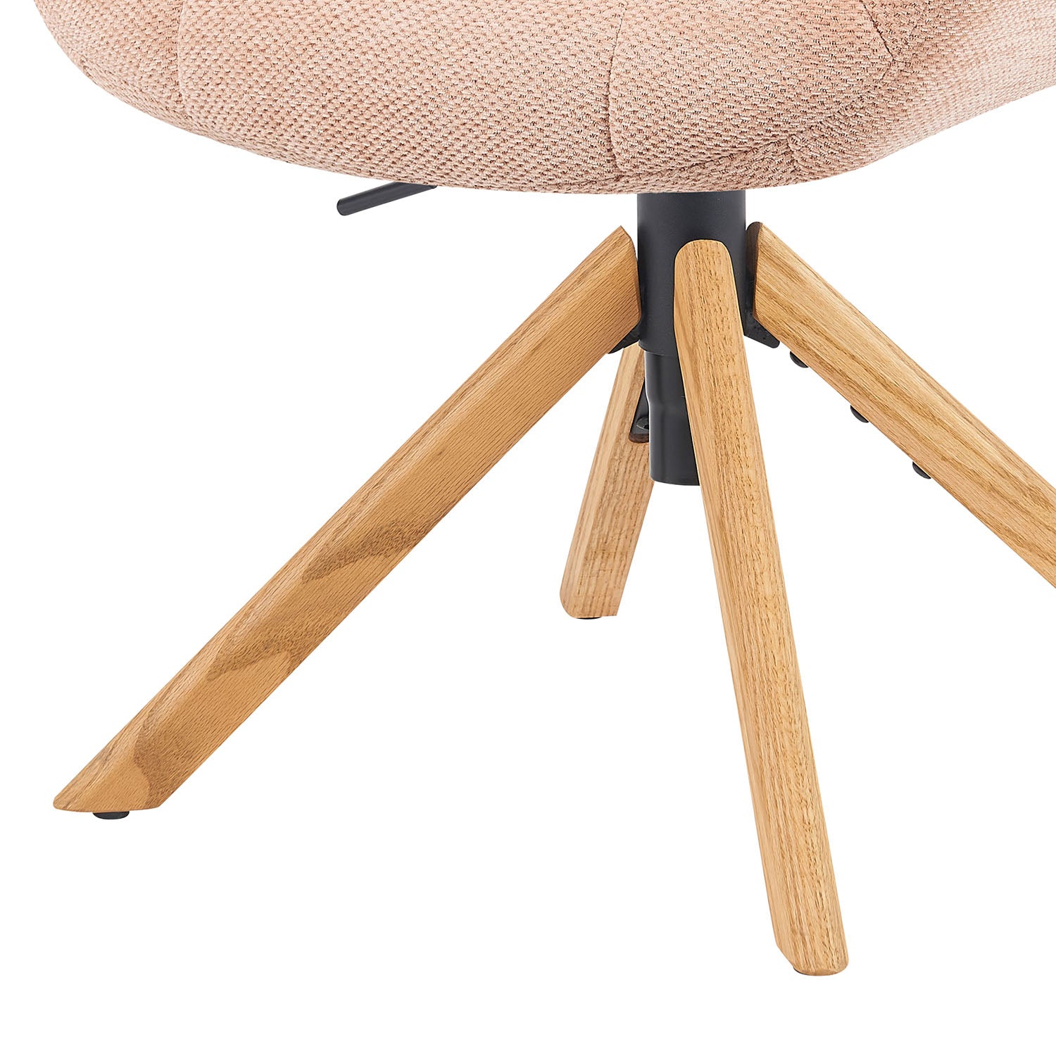 Mika-Nea 2er-Set - Moderner Schalenstuhl mit Holzgestell