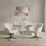 Mika-Luka 2er-Set - Schalenstuhl 360° drehbar