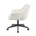 Mika-Nuri 2er-Set - Moderner Home Office Schalenstuhl mit Rollen