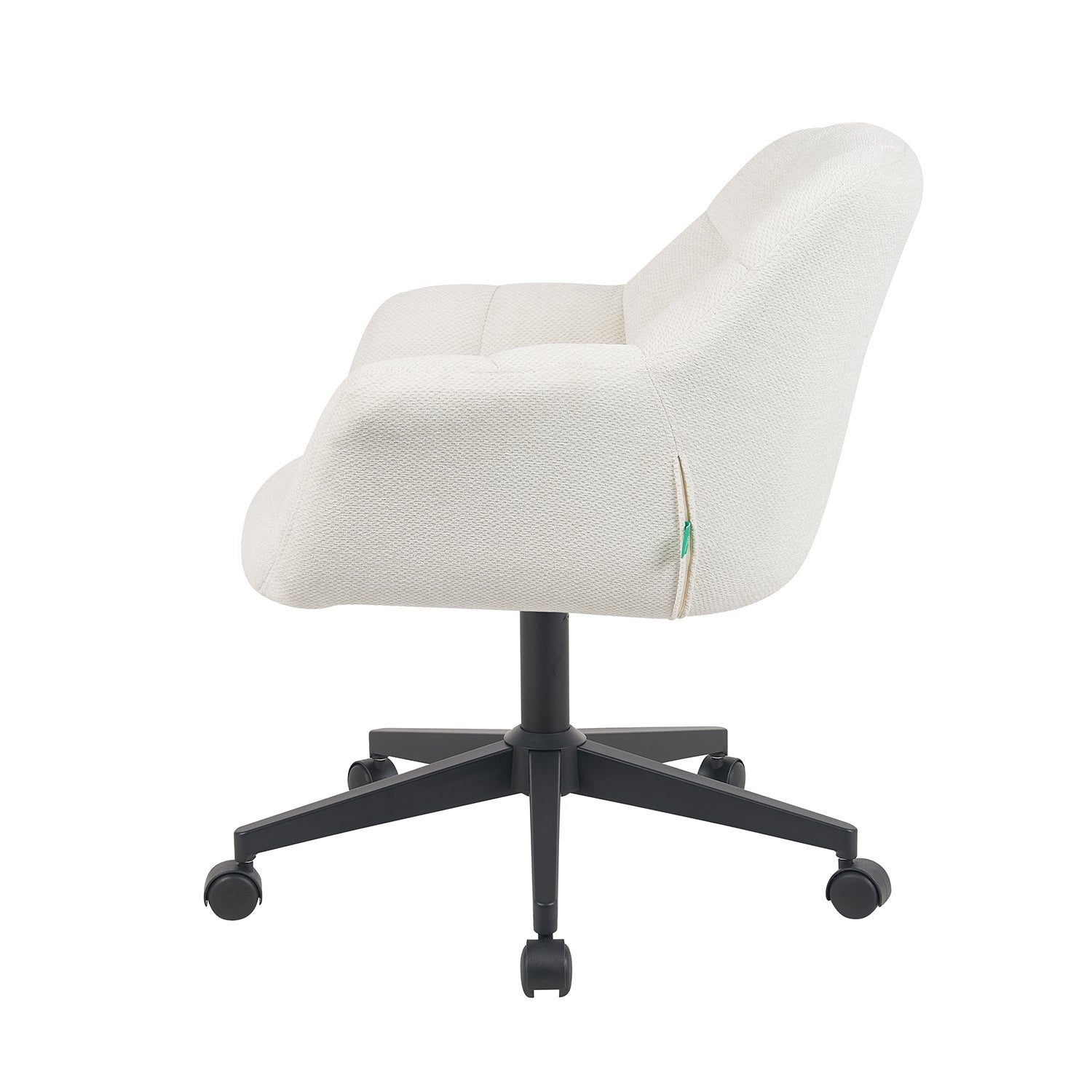 Mika-Nuri 2er-Set - Moderner Home Office Schalenstuhl mit Rollen