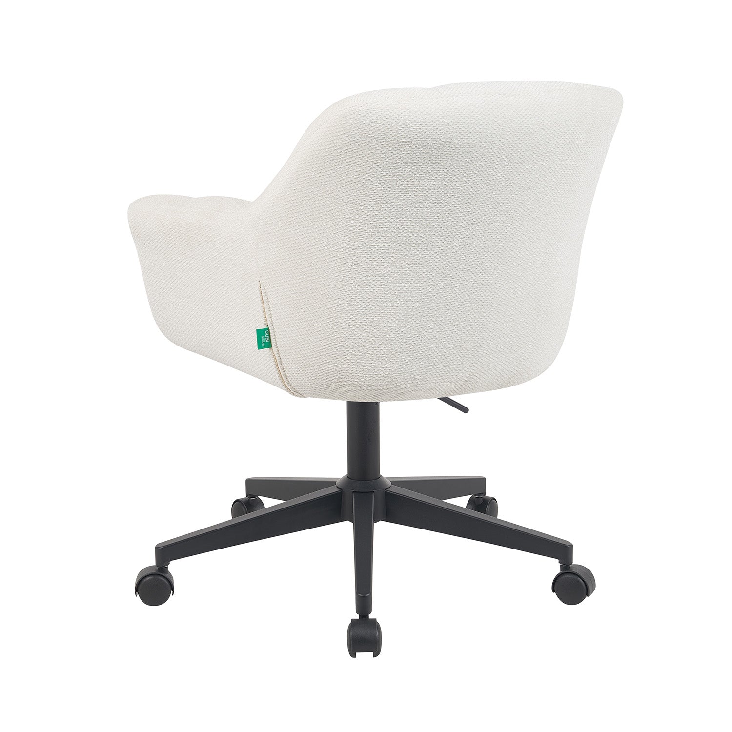 Mika-Nuri 2er-Set - Moderner Home Office Schalenstuhl mit Rollen