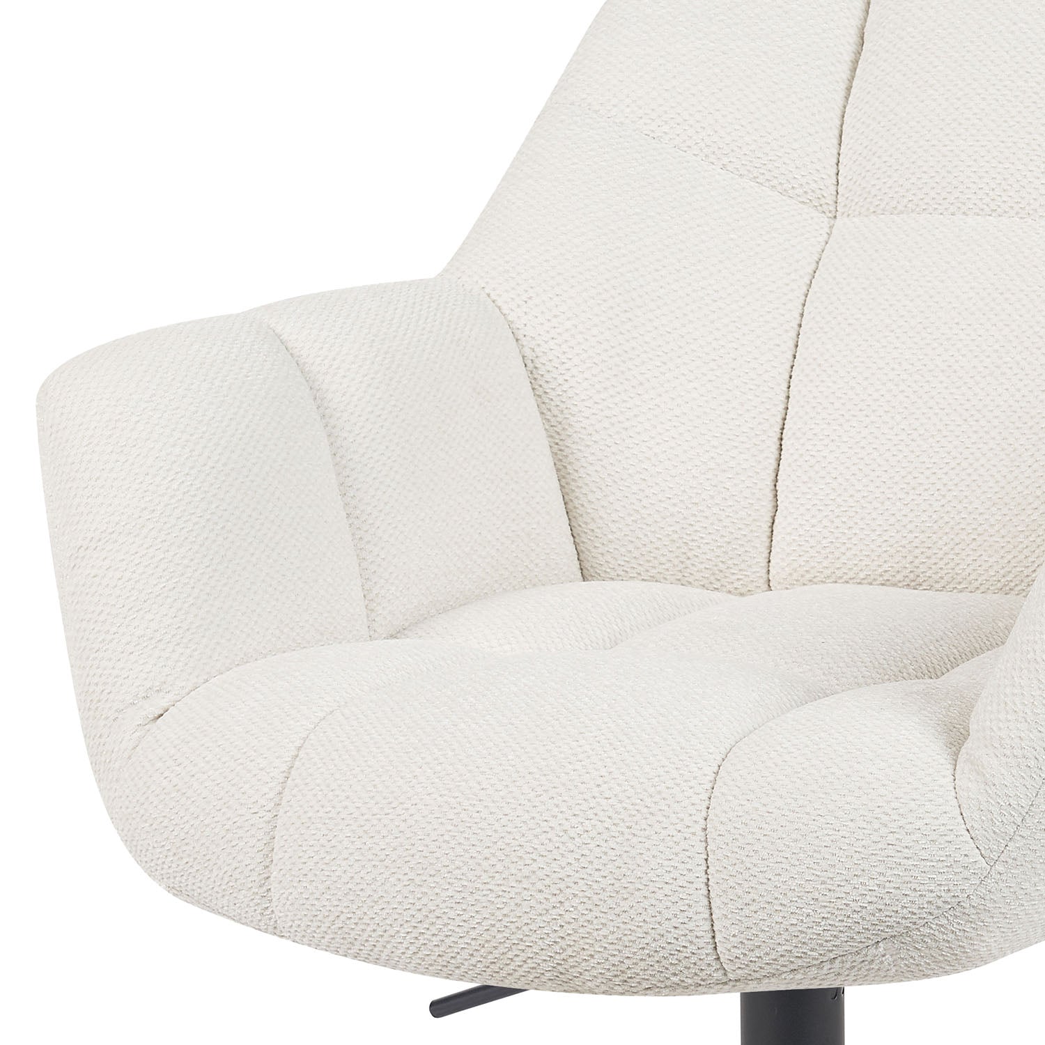 Mika-Nuri 2er-Set - Moderner Home Office Schalenstuhl mit Rollen