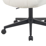 Mika-Nuri 2er-Set - Moderner Home Office Schalenstuhl mit Rollen