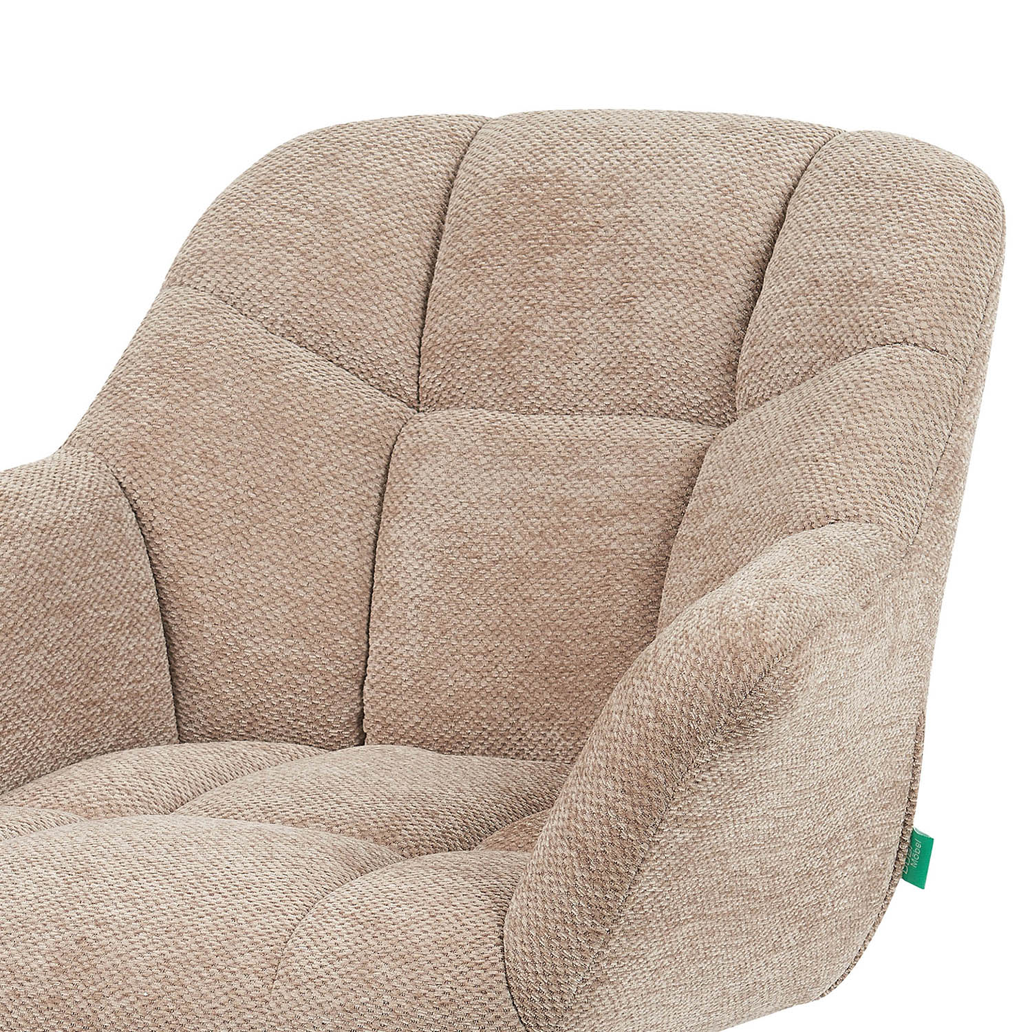 Mika-Nuri 2er-Set - Moderner Home Office Schalenstuhl mit Rollen