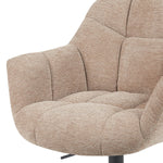 Mika-Nuri 2er-Set - Moderner Home Office Schalenstuhl mit Rollen